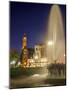 Twilight view of the Plaza de Mayo, Monserrat, City of Buenos Aires, Buenos Aires Province, Argenti-Karol Kozlowski-Mounted Photographic Print