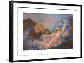 Twilight-Evelyn De Morgan-Framed Premium Giclee Print