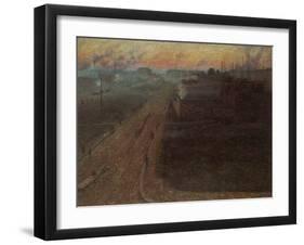 Twilight-Umberto Boccioni-Framed Giclee Print