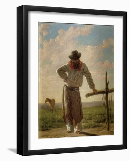 Twilight-Juan Manuel Blanes-Framed Art Print