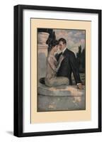 Twilight-Clarence F. Underwood-Framed Art Print