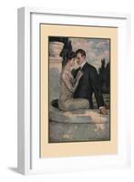 Twilight-Clarence F. Underwood-Framed Art Print