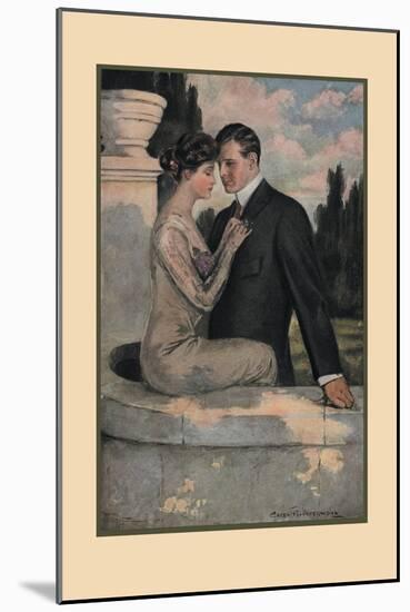 Twilight-Clarence F. Underwood-Mounted Art Print