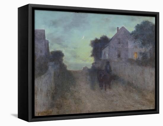 Twilight-Edward Henry Potthast-Framed Stretched Canvas
