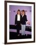 Twin Actresses Mary Kate and Ashley Olsen at the John Barrett Salon-Marion Curtis-Framed Premium Photographic Print