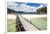 Twin Beach, a Tropical, White Sandy Beach Near Padang in West Sumatra, Indonesia, Southeast Asia-Matthew Williams-Ellis-Framed Premium Photographic Print