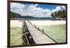 Twin Beach, a Tropical, White Sandy Beach Near Padang in West Sumatra, Indonesia, Southeast Asia-Matthew Williams-Ellis-Framed Premium Photographic Print