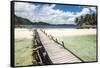 Twin Beach, a Tropical, White Sandy Beach Near Padang in West Sumatra, Indonesia, Southeast Asia-Matthew Williams-Ellis-Framed Stretched Canvas