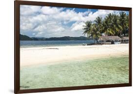 Twin Beach, a Tropical, White Sandy Beach Near Padang in West Sumatra, Indonesia, Southeast Asia-Matthew Williams-Ellis-Framed Photographic Print