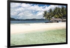 Twin Beach, a Tropical, White Sandy Beach Near Padang in West Sumatra, Indonesia, Southeast Asia-Matthew Williams-Ellis-Framed Photographic Print