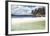 Twin Beach, a Tropical, White Sandy Beach Near Padang in West Sumatra, Indonesia, Southeast Asia-Matthew Williams-Ellis-Framed Photographic Print