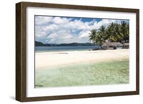 Twin Beach, a Tropical, White Sandy Beach Near Padang in West Sumatra, Indonesia, Southeast Asia-Matthew Williams-Ellis-Framed Photographic Print