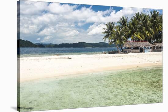 Twin Beach, a Tropical, White Sandy Beach Near Padang in West Sumatra, Indonesia, Southeast Asia-Matthew Williams-Ellis-Stretched Canvas