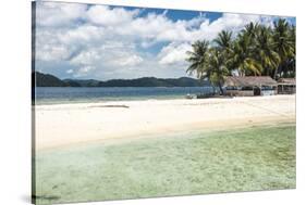 Twin Beach, a Tropical, White Sandy Beach Near Padang in West Sumatra, Indonesia, Southeast Asia-Matthew Williams-Ellis-Stretched Canvas