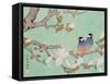 Twin Birds in the Branches-Hsi-Tsun Chang-Framed Stretched Canvas