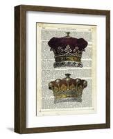 Twin Crowns-Marion Mcconaghie-Framed Art Print