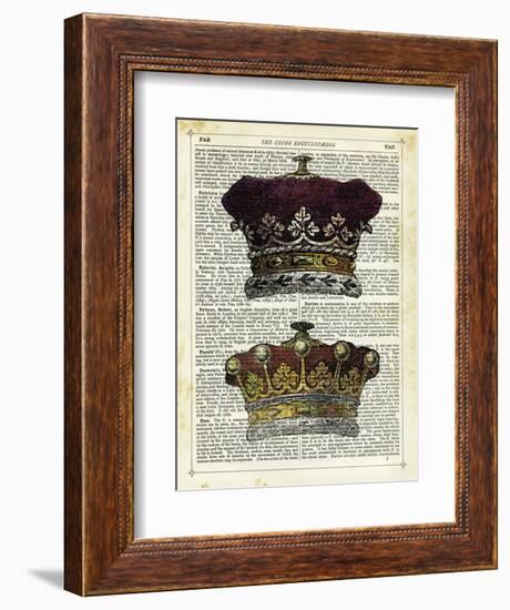 Twin Crowns-Marion Mcconaghie-Framed Art Print