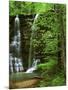 Twin Falls, Buffalo National River, Arkansas, USA-Charles Gurche-Mounted Photographic Print