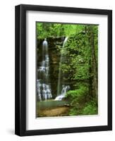 Twin Falls, Buffalo National River, Arkansas, USA-Charles Gurche-Framed Photographic Print