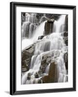 Twin Falls Detail, Yankee Boy Basin, Uncompahgre National Forest, Colorado, USA-James Hager-Framed Photographic Print