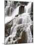 Twin Falls Detail, Yankee Boy Basin, Uncompahgre National Forest, Colorado, USA-James Hager-Mounted Photographic Print