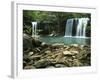 Twin Falls, Ozark-St Francis National Forest, Arkansas, USA-Charles Gurche-Framed Photographic Print