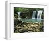 Twin Falls, Ozark-St Francis National Forest, Arkansas, USA-Charles Gurche-Framed Photographic Print