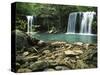 Twin Falls, Ozark-St Francis National Forest, Arkansas, USA-Charles Gurche-Stretched Canvas