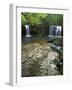 Twin Falls, Richland Creek, Ozark National Forest Arkansas, USA-Charles Gurche-Framed Photographic Print