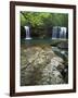 Twin Falls, Richland Creek, Ozark National Forest Arkansas, USA-Charles Gurche-Framed Photographic Print