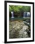 Twin Falls, Richland Creek, Ozark National Forest Arkansas, USA-Charles Gurche-Framed Photographic Print