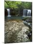 Twin Falls, Richland Creek, Ozark National Forest Arkansas, USA-Charles Gurche-Mounted Photographic Print