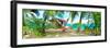 Twin Hammocks-Steve Vaughn-Framed Photographic Print