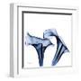 Twin Indigo Calla Lilies-Albert Koetsier-Framed Art Print