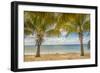 Twin Palms-Mary Lou Johnson-Framed Art Print