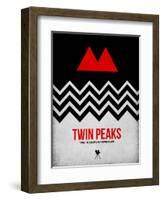 Twin Peaks-David Brodsky-Framed Art Print