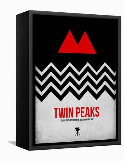 Twin Peaks-David Brodsky-Framed Stretched Canvas