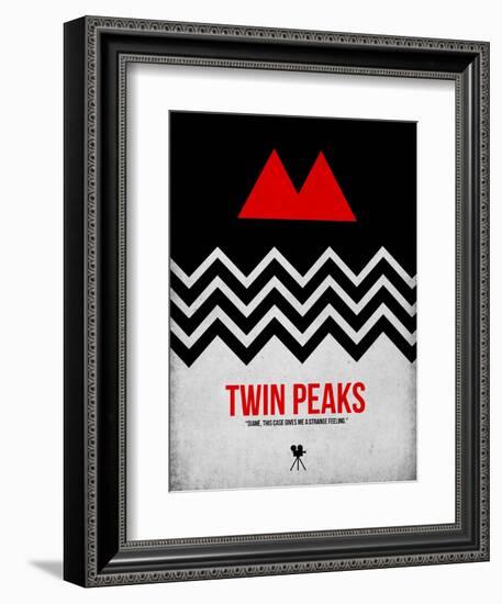 Twin Peaks-David Brodsky-Framed Art Print