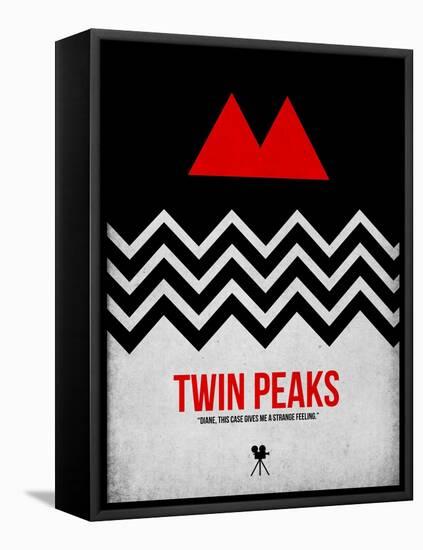 Twin Peaks-David Brodsky-Framed Stretched Canvas