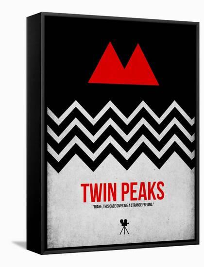 Twin Peaks-David Brodsky-Framed Stretched Canvas