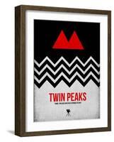 Twin Peaks-David Brodsky-Framed Art Print