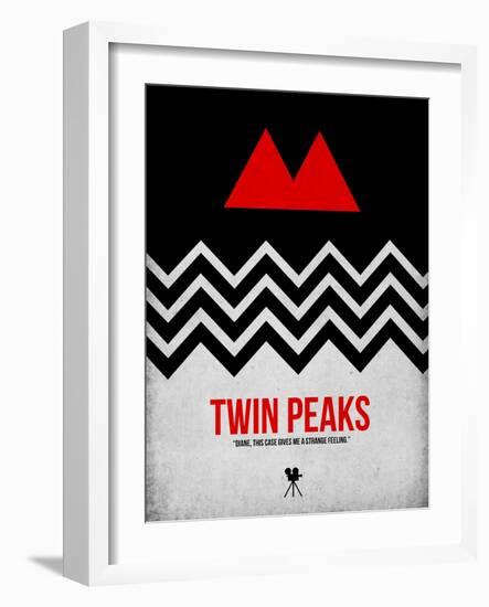 Twin Peaks-David Brodsky-Framed Art Print