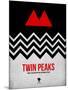 Twin Peaks-David Brodsky-Mounted Art Print