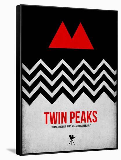 Twin Peaks-David Brodsky-Framed Stretched Canvas