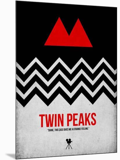 Twin Peaks-David Brodsky-Mounted Art Print