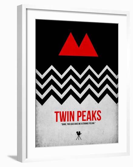 Twin Peaks-David Brodsky-Framed Art Print