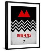 Twin Peaks-David Brodsky-Framed Art Print