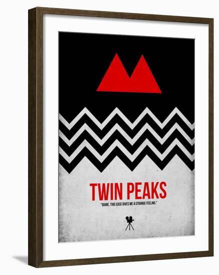 Twin Peaks-David Brodsky-Framed Art Print