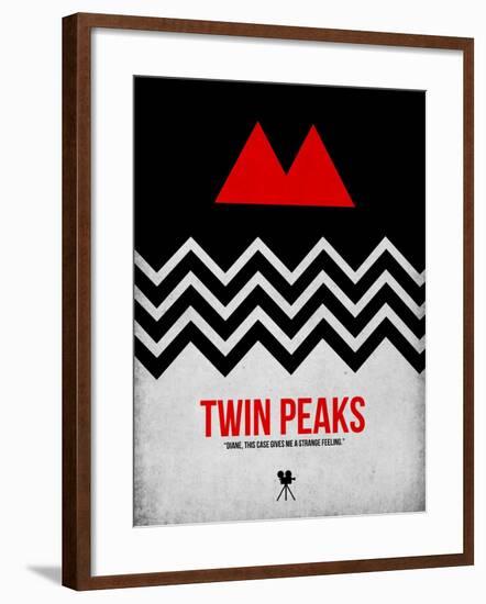 Twin Peaks-David Brodsky-Framed Art Print