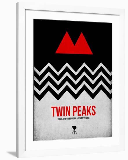 Twin Peaks-David Brodsky-Framed Art Print